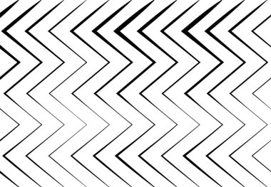Kabarık, dalgalı, zig-zag, çapraz çizgiler soyut geometrik siyah-beyaz, gri tonlama, tek renk desen, arkaplan, doku veya zemin