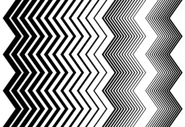 Dikey zig-zag, çapraz çapraz, dalgalı, dalgalı ve tırtıklı, tırtıklı çizgiler, çizgiler. Oluklu şeritler, çizgiler, siyah ve beyaz, tek renk, gri tonlu geometrik zemin, doku ve desen