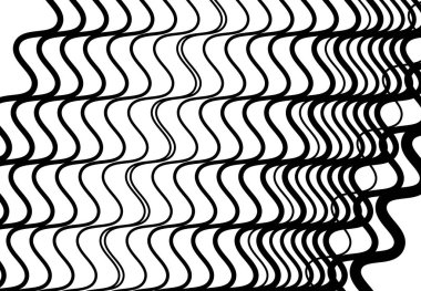 Dalgalı, dalgalı ve dalgalı, dalgalı köşegen, eğimli, eğimli ve eğimli çizgiler, çizgiler soyut siyah ve beyaz, monokrom tasarım ögesi, arkaplan, desen ve doku