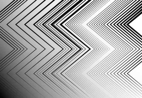 Corrugado Ondulado Zig Zag Líneas Entrecruzadas Abstracto Geométrico Blanco Negro — Archivo Imágenes Vectoriales