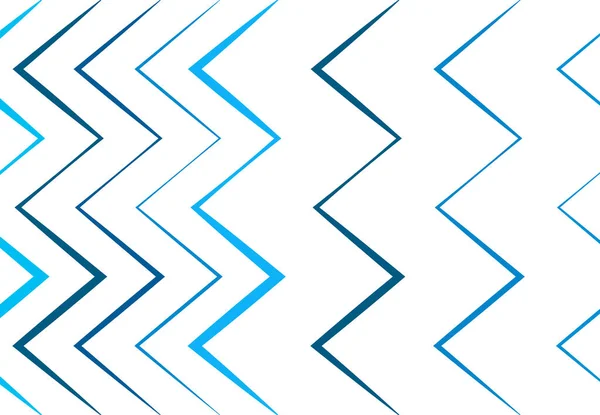 Korrugerad Rynkig Vågig Sicksack Kors Linjer Abstrakta Färgglada Blue Geometriska — Stock vektor