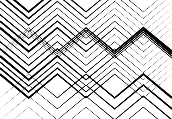 Wellpappe Gewellte Zickzackige Kreuz Und Quer Verlaufende Linien Abstraktes Geometrisches — Stockvektor