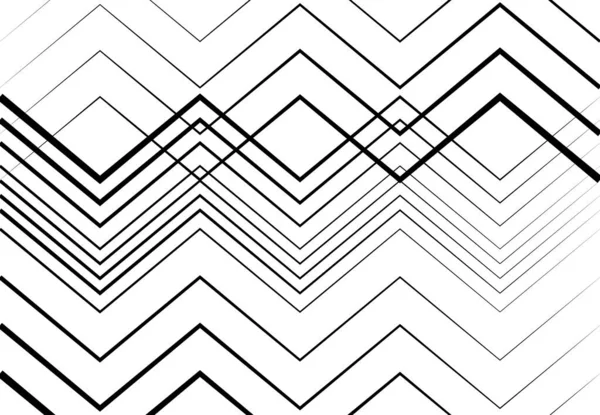 Wellpappe Gewellte Zickzackige Kreuz Und Quer Verlaufende Linien Abstraktes Geometrisches — Stockvektor