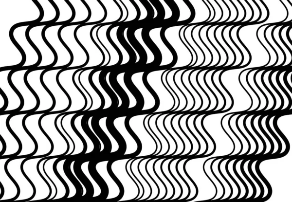 Ondulées Ondulées Ondulées Diagonales Asymétriques Inclinées Obliques Rayures Abstraites Noir — Image vectorielle