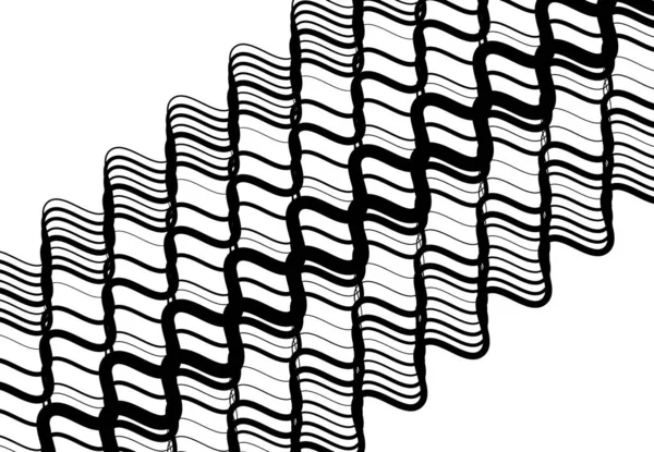 Волнистые Волнистые Волнистые Волнистые Диагонали Косой Наклон Косой Линии Полосы — стоковый вектор