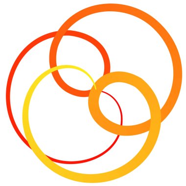 Volt, sarmal, spiral sembol, ikon motifi. Dairesel, dairesel çizgi kıvrımlı, eğri büğrü büğrü büğrü, filizli tasarım elemanı. Doodle, serbest biçim çizgisi Stock vektör çizimi, Clip-art grafikleri.