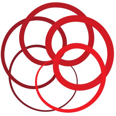 Volt, sarmal, spiral sembol, ikon motifi. Dairesel, dairesel çizgi kıvrımlı, eğri büğrü büğrü büğrü, filizli tasarım elemanı. Doodle, serbest biçim çizgisi Stock vektör çizimi, Clip-art grafikleri.