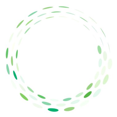 Geometrik dairesel spiral, girdap ve dönüş. Koklear, girdap, volt biçimli vektör illüstrasyonu, Clip sanat grafikleri.