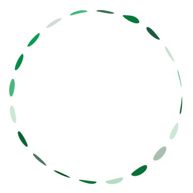 Geometrik dairesel spiral, girdap ve dönüş. Koklear, girdap, volt biçimli vektör illüstrasyonu, Clip sanat grafikleri.