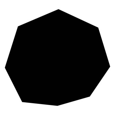 Kenarlı, geometrik taş, çakıl taşı şekilleri. Basit, açılı, açılı element siluetleri. Çatlak kaya şekilleri, duvarcılık için külçeler, taş işçiliği konseptleri, temalar.
