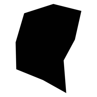 Kenarlı, geometrik taş, çakıl taşı şekilleri. Basit, açılı, açılı element siluetleri. Çatlak kaya şekilleri, duvarcılık için külçeler, taş işçiliği konseptleri, temalar.