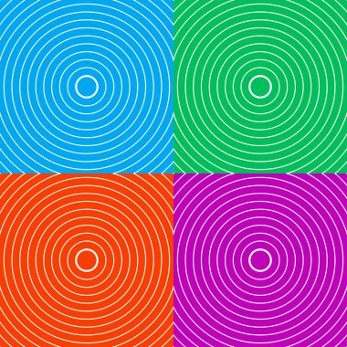 Eş merkezli, dairesel, yayılan daireler, halkalar, çizgiler. Dalgalanma, yayılan spiral efekt çemberleri - kraliyet serbest hisse senedi temsilciliği, klip-sanat