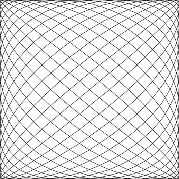 Curva Geometrica Linee Intersecanti Griglia Astratta Mesh Pattern Background Illustrazione — Vettoriale Stock