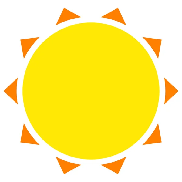 Pinza Solar Sun Graphics Logo Symbol Icon Vector Stock Vector — Archivo Imágenes Vectoriales