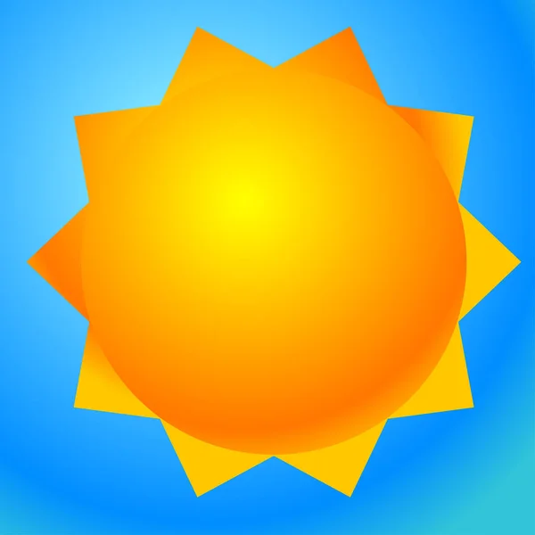 Pintura Solar Gráficos Sol Logotipo Símbolo Vetor Ícone Ilustração Vetor —  Vetores de Stock