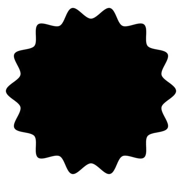 Odznak Medaile Třesknutí Vektor Sunburst Seal Circle Banner Sticker Vignette — Stockový vektor