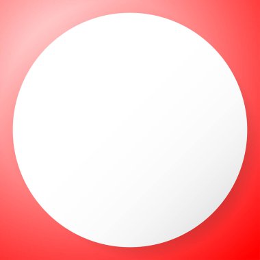 Boş / boş uzay vektör illüstrasyonlu çember, küre, Clip sanatsal grafikleri.