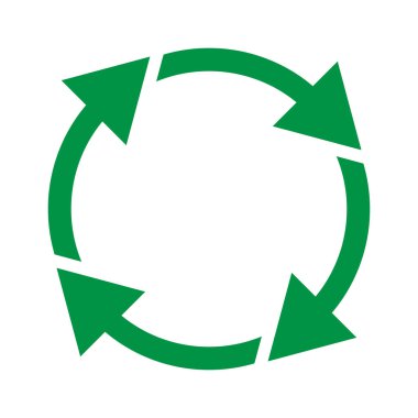 Dairesel, daire şeklinde ok CCW, CW serisi Stok çizimi, Clip sanatı grafikleri.