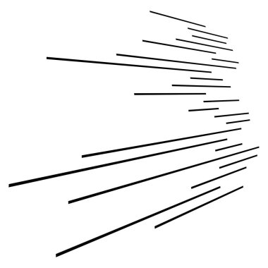 Paralel düz çizgiler, perspektif 3 boyutlu çizgiler