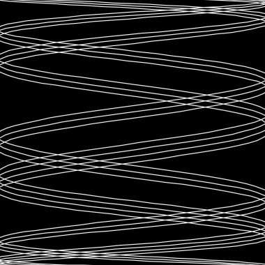 Dalgalı, sinüs dikey çizgiler. Sinuous, Eğri çizgiler vektör illüstrasyonu - Stock vektör illüstrasyon klip- art