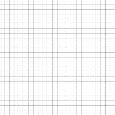 Kusursuz, tekrarlanabilir kareler ızgarası, ağ, çizim kağıdı deseni, Düzenli kafes, ızgara, Trellis ve ince çizgili ızgara - stok vektör illüstrasyonu, klip- sanat