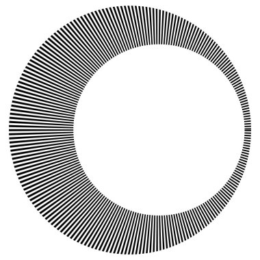 Dairesel radyal çizgiler volt, sarmal şekilli tasarım ögesi (ler) Stok çizimi, Clip sanatı grafikleri.