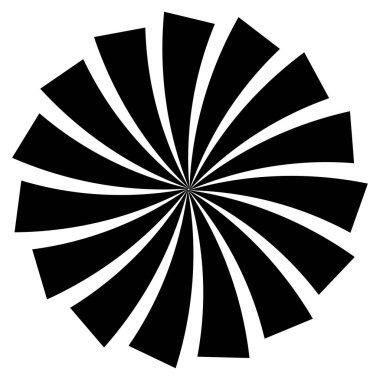 Büküm, sarmal dairesel şekiller tasarım elementleri (ler) Stok illüstrasyonu, Clip sanat grafikleri.