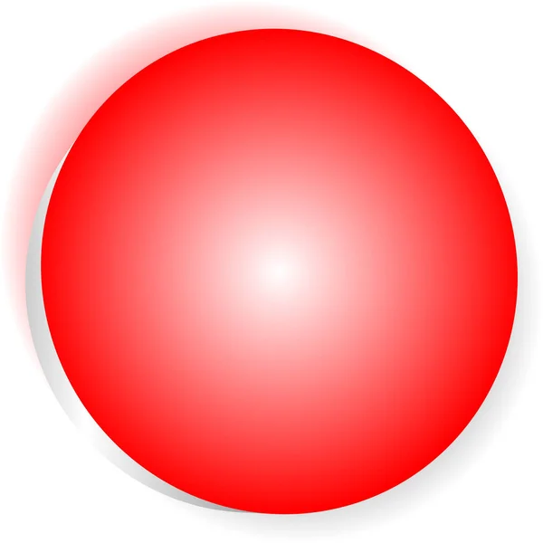 Circle Orb Esfera Con Espacio Blanco Vacío Stock Vector Illustration — Vector de stock