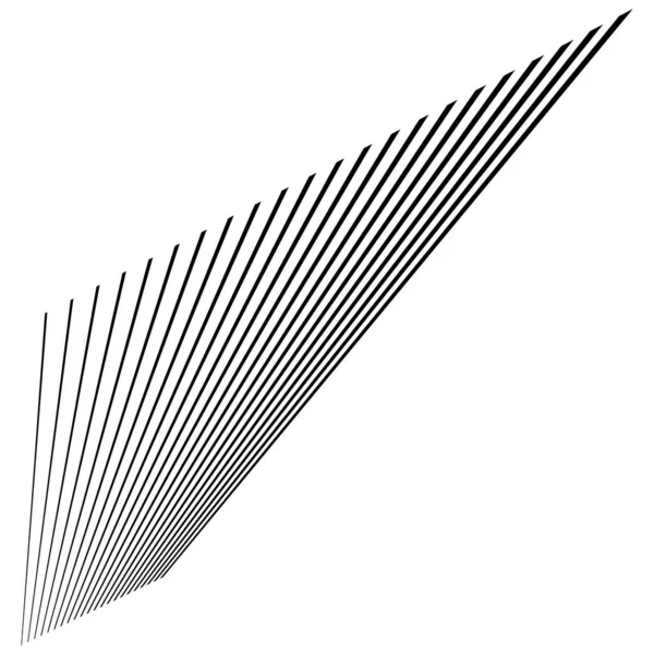 平行线 透视条纹3D — 图库矢量图片