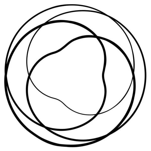 圈圈形状 元素向量图库向量图库 剪贴画 — 图库矢量图片