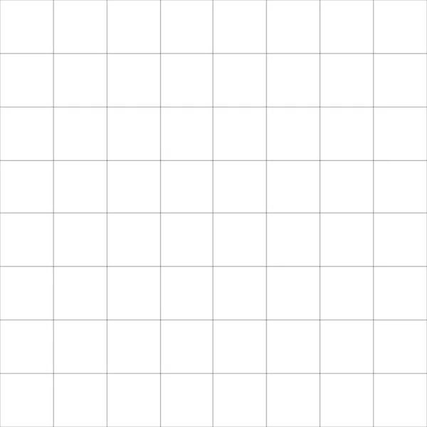 Nahtloses Wiederholbares Quadrat Raster Gitter Graph Plotting Paper Pattern Regular — Stockvektor