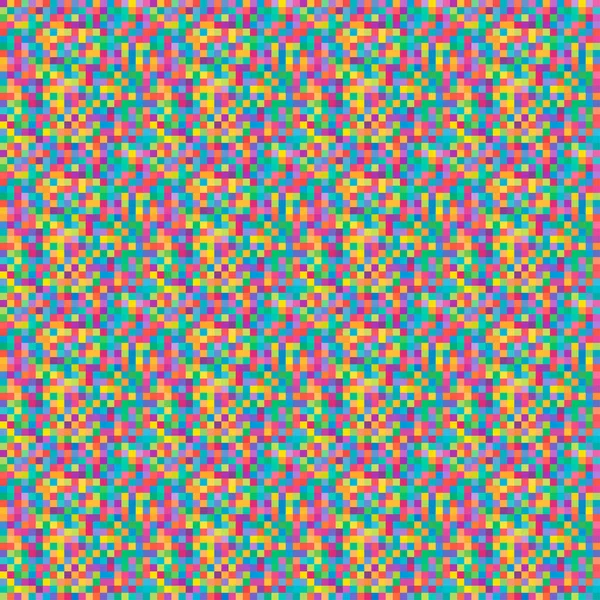 Canlı Renkli kare pikseller, Mozaik fayanslar Kusursuz Tekrarlanabilir Desen, arkaplan