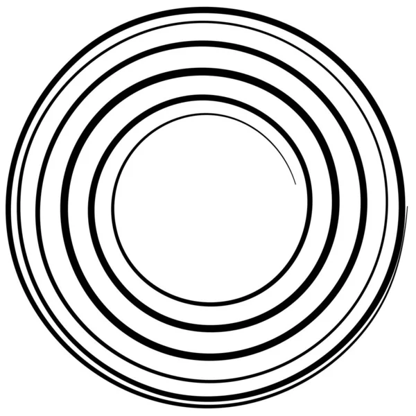キュリキュー ループ形状 要素ベクトルイラストストックベクトルイラスト クリップアート — ストックベクタ