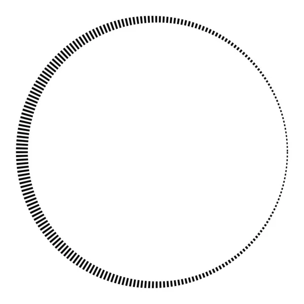 Linhas Radiais Circulares Voluta Elemento Design Forma Hélice Ilustração Estoque — Vetor de Stock