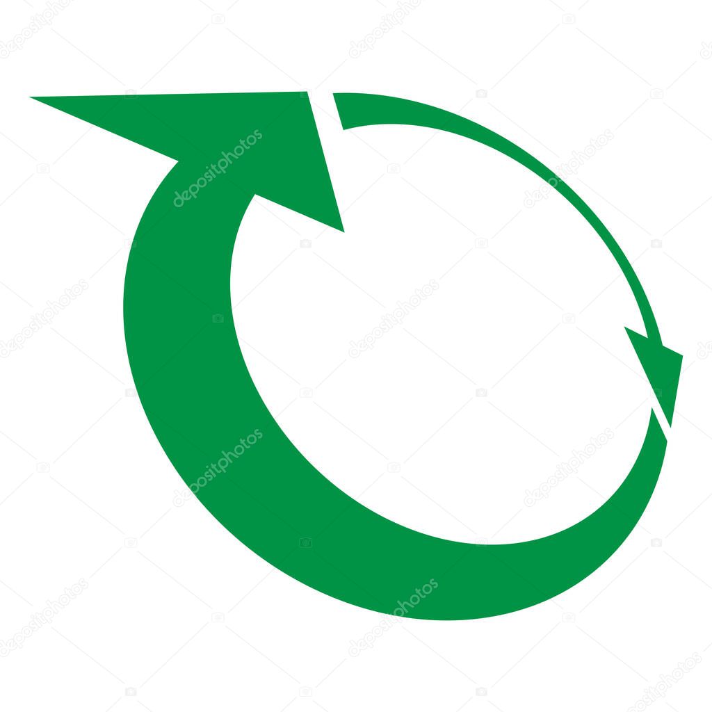 Circular, circle arrow CCW, CW series  Stock illustration, Clip art graphics.