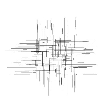 Düzensiz, rastgele çizgiler sert doku. Sıyrık, kabataslak karalama çizgileri. 