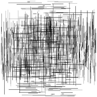 Düzensiz, rastgele çizgiler sert doku. Sıyrık, kabataslak karalama çizgileri. 