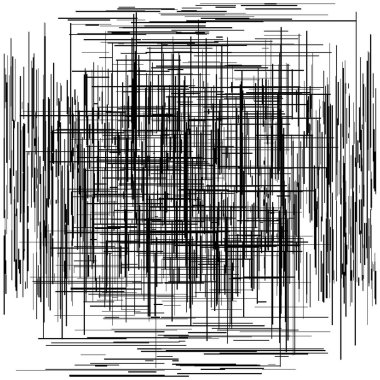 Düzensiz, rastgele çizgiler sert doku. Sıyrık, kabataslak karalama çizgileri. 