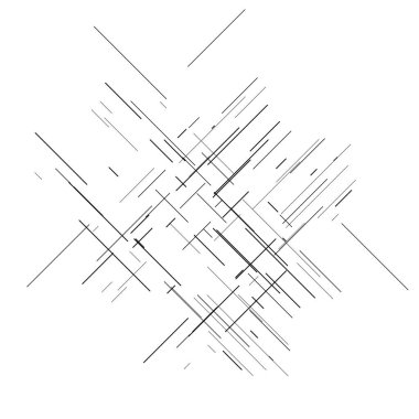 Düzensiz, rastgele çizgiler sert doku. Sıyrık, kabataslak karalama çizgileri. 