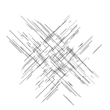 Düzensiz, rastgele çizgiler sert doku. Sıyrık, kabataslak karalama çizgileri. 