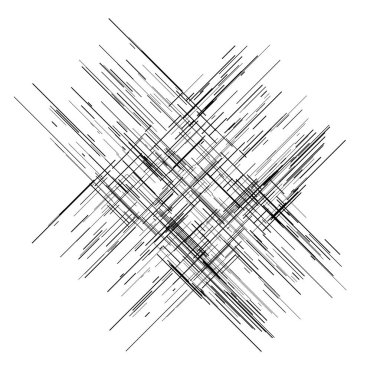 Düzensiz, rastgele çizgiler sert doku. Sıyrık, kabataslak karalama çizgileri. 