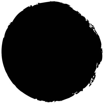 Siyah mürekkep lekesi, leke, leke şeklinde. Boya fleck, sıçrama tasarım elementi. Sketchy leke, sıçrama, çarpma, dairesel vektör vektör çizimi, Clip sanat grafikleri.