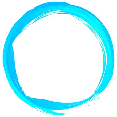 Buz, donmuş grungy, grunge ring, daire. Açık mavi desenli daire Stok vektör çizimi, Clip sanat grafikleri.