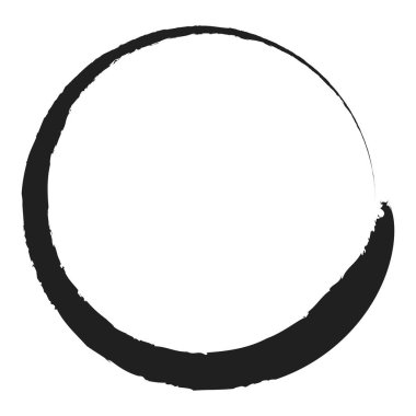 Huysuz çember damlası, lekeli vektör