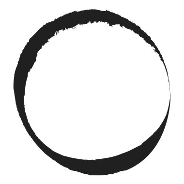 Huysuz çember damlası, lekeli vektör