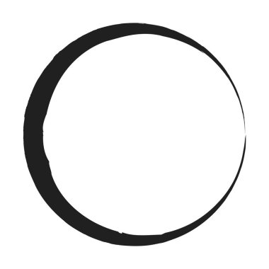 Huysuz çember damlası, lekeli vektör