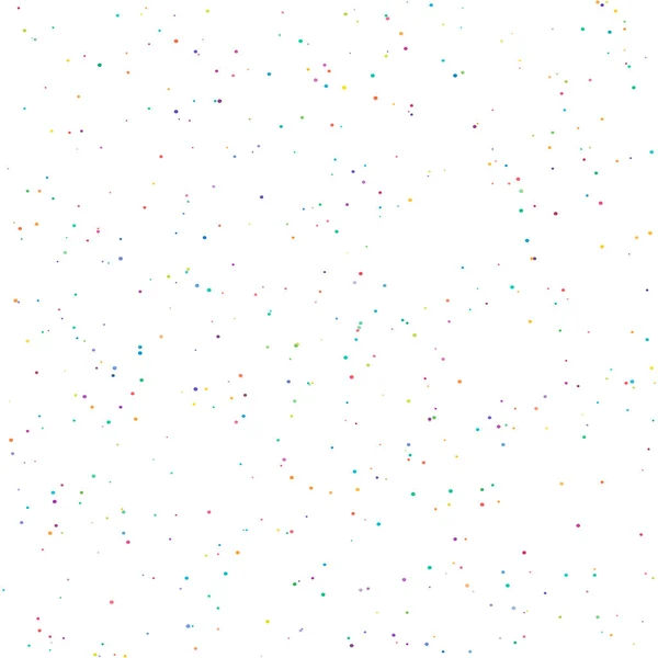 Punkte Und Kreise Zufälliges Muster Verstreute Flecken Flecken Pointillistische Pointillismus — Stockvektor