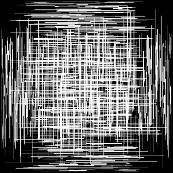 Нерегулярні Випадкові Лінії Сувора Текстура Абразія Ескіз Ескізні Лінії Писемності — стоковий вектор