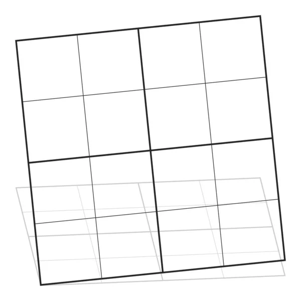 Inclinaison Asymétrie Grille Diagonale Quadrillage Illustration Vectorielle Géométrique Abstraite Grille — Image vectorielle