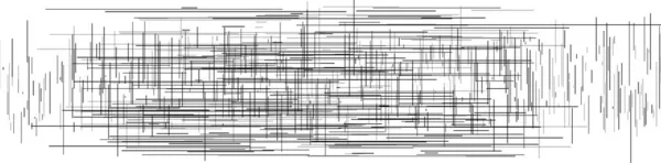 Нерегулярные Случайные Линии Резкая Текстура Избиение Эскиз Замысловатые Строчки — стоковый вектор